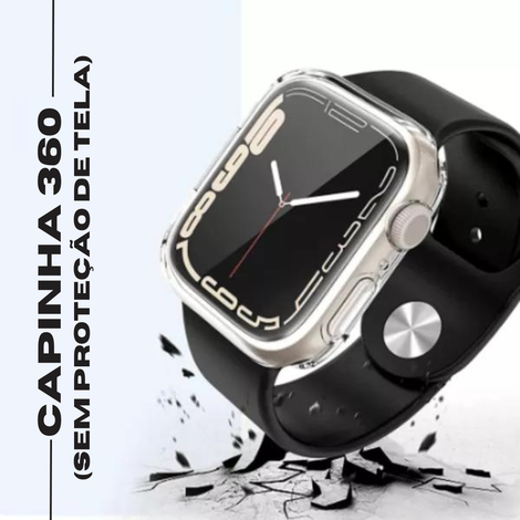 Capinha de Silicone sem cobertura de tela para
Smartwatches • 49mm Verua