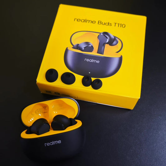 Fones de ouvido Realme Buds T01 Cancelamento Ruído Bluetooth 5.4 IPX5 Verua